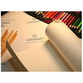 5 Tờ giấy vẽ màu nước CANSON, 200 gsm, A2, A3