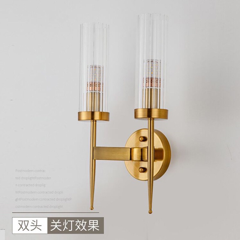 Đèn Tường Trang Trí Nội Thất 1-2 Tay Chao Thuỷ Tinh Dài Cao cấp
