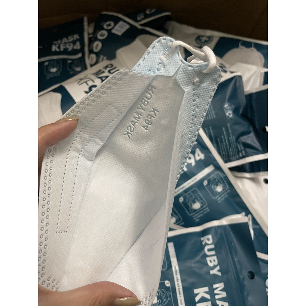KHẨU TRANG RUBY MASK KF94 4D (Túi 10 cái) | BigBuy360 - bigbuy360.vn