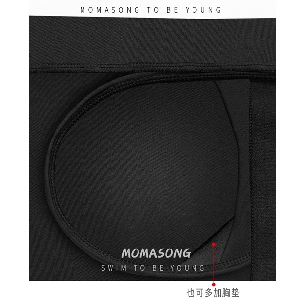 Momasong Bộ Đồ Bơi Một Mảnh Dáng Ôm Thời Trang Quyến Rũ Cho Nữ