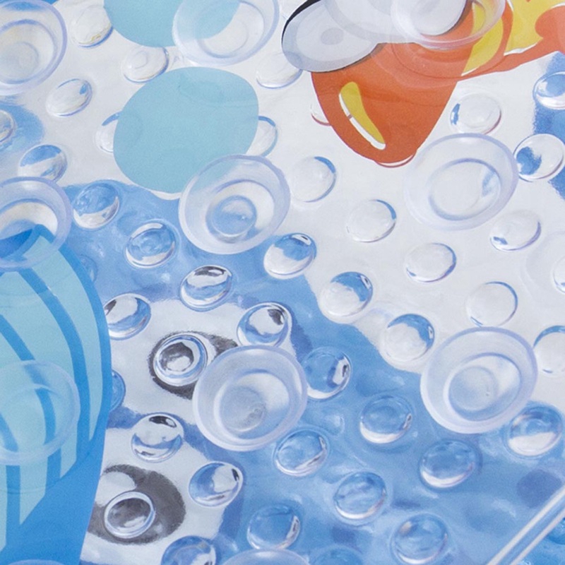 Thảm Nhựa Pvc Chống Trượt Họa Tiết Hoạt Hình Cho Bé Kích Thước 39cm X 69cm