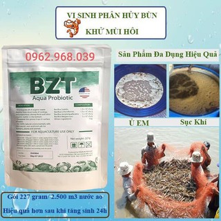 [Hàng Loại 1- Nhập Khẩu]  Vi Sinh BZT - Vi sinh Nuôi Tôm Phân Hủy Bùn