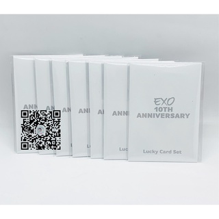 EXO ~ 10th debut anniversary goods: Lucky card set/ Hình thẻ may mắn