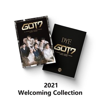 Kpop got7 album nhuộm 14*10.5cm album ảnh nhật bản retro áp phích thiết kế bộ 25p mini hình ảnh album
