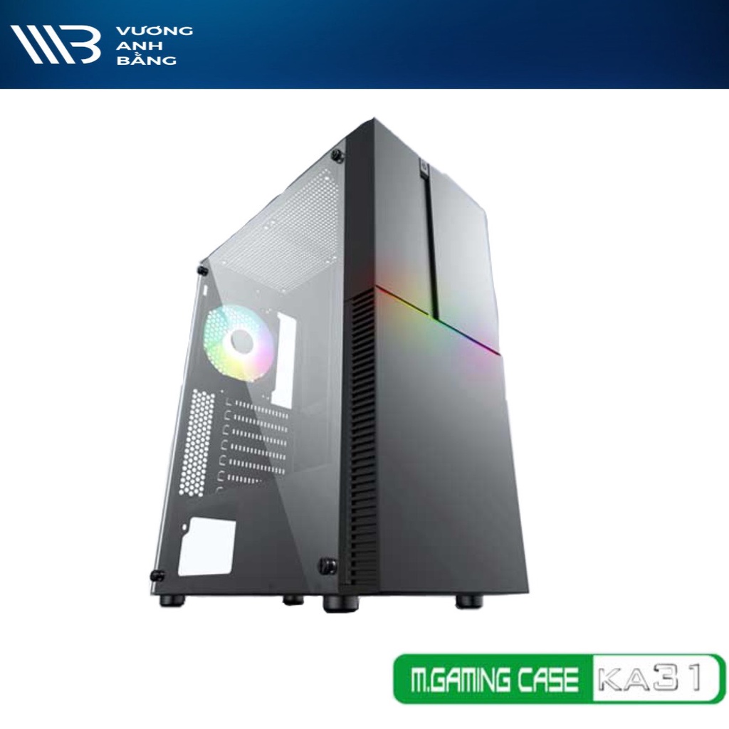 Thùng máy Case VSP Gaming KA31 LED RGB (No Fan)