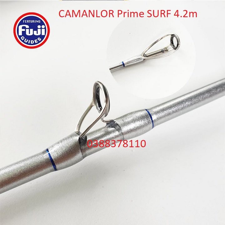 Cần Câu Lục 3 Khúc, Cần Câu Cá Xa Bờ CAMANLOR Prime SURF 4.2m