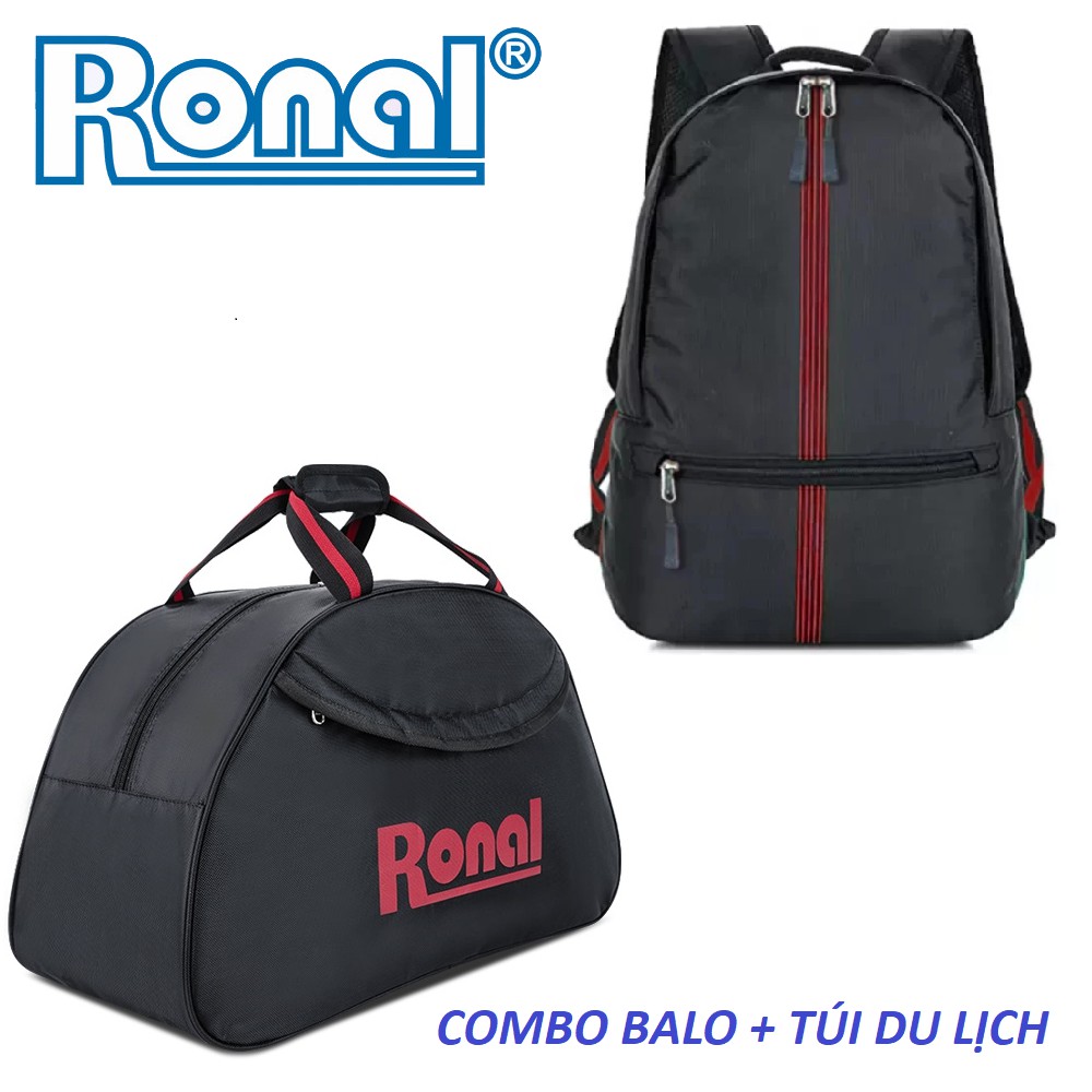 Combo Ba lô +Túi Du Lịch Ronal