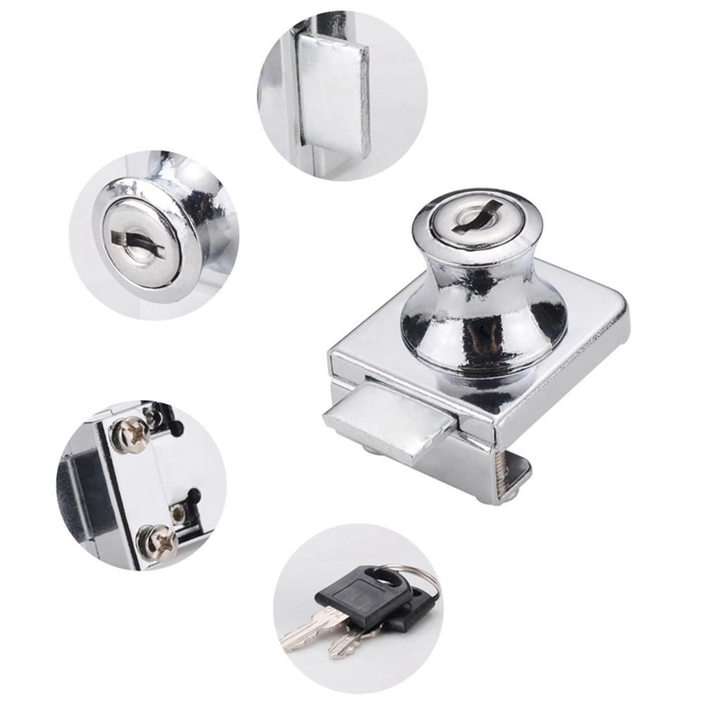 Khóa Cửa Kính Hình Trụ Làm Lạnh Rượu Đồ Nội Thất