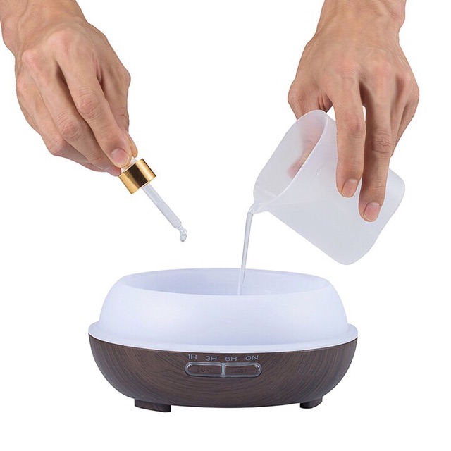 (Tặng 2 tinh dầu) Máy khuếch tán Tinh dầu Củ hành Noison loại lớn 500ML kèm Remote | Bảo hành 3 tháng