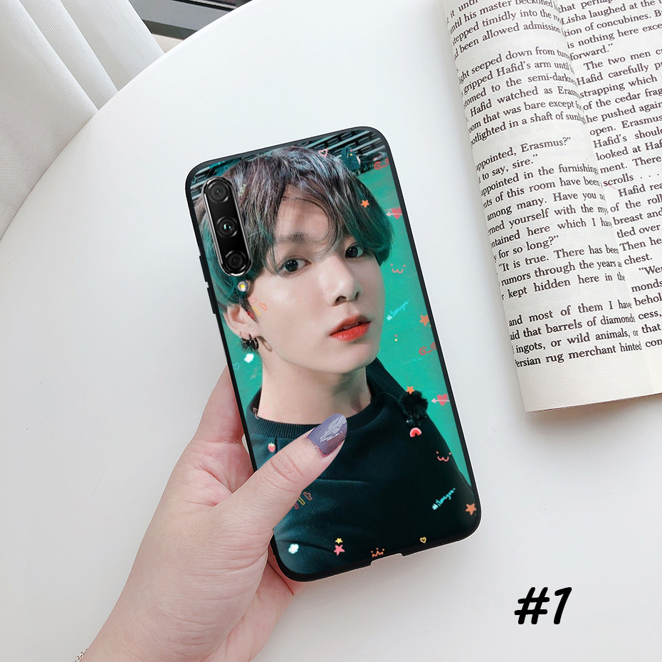 Ốp Điện Thoại Mềm Hình Jungkook Jungkook Cho Huawei P Smart 2018 / 2019 P8 P9 Lite 2017 Nova 7 Se Pro Y6P