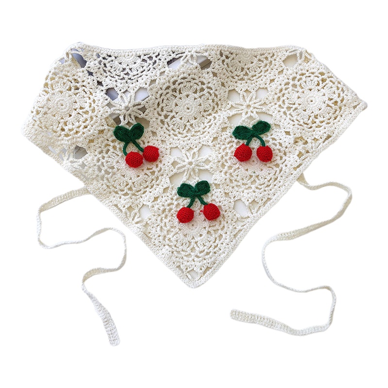 Khăn Turban Đan Móc Nhiều Màu Sắc Họa Tiết Dễ Thương Cho Nữ