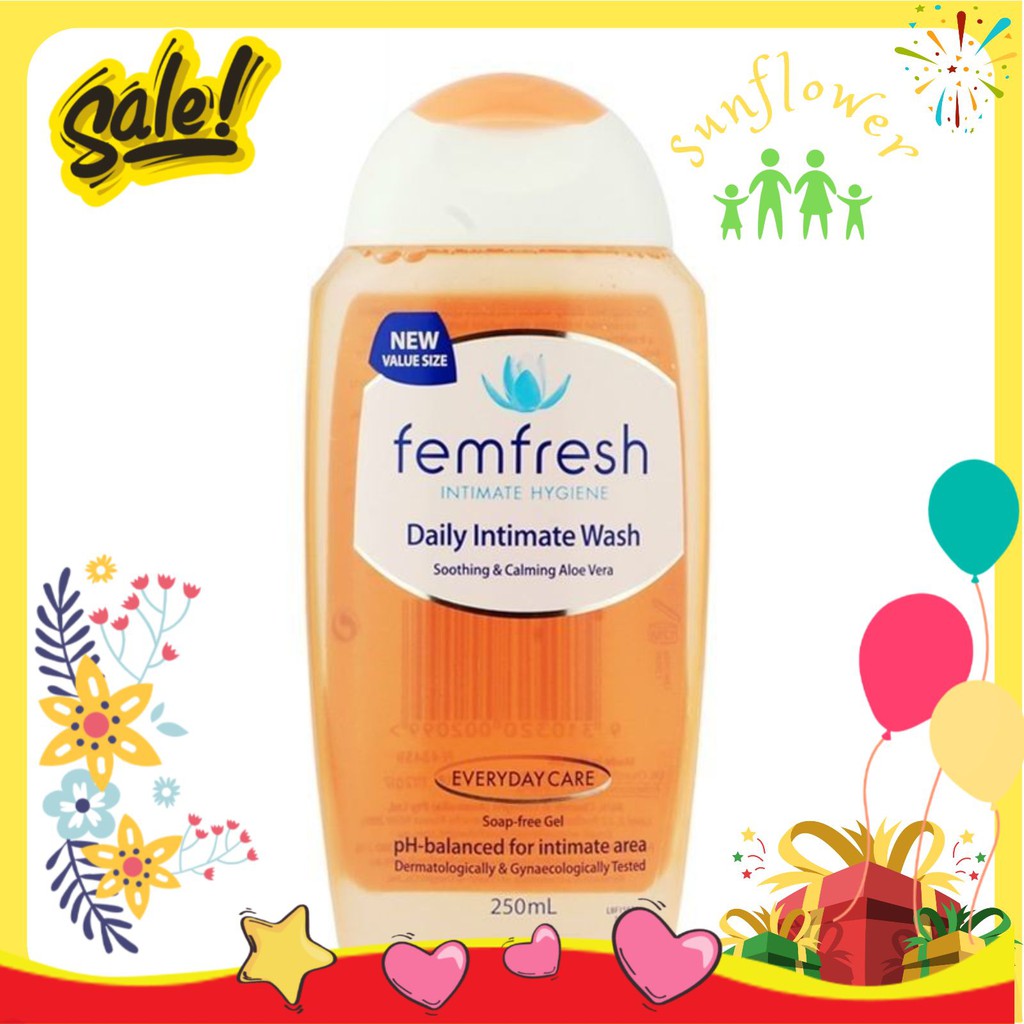 Dung dịch vệ sinh phụ nữ Femfesh Úc 250ml