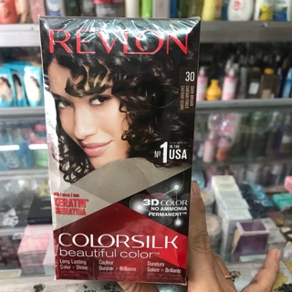 Thuốc Nhuộm Tóc Revlon Colorsilk 30- Nâu sẫm