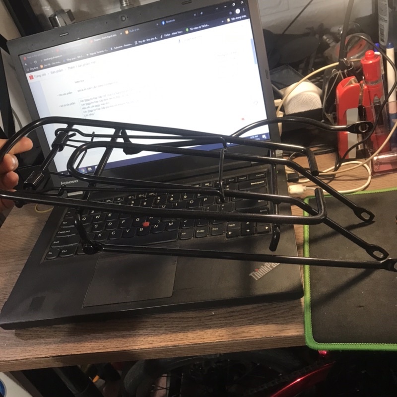 BAGA XE ĐẠP GẤP 20IN ĐA NĂNG