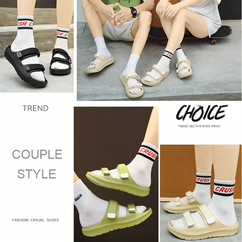 Dép JINTOHO thoải mái phong cách Hàn Quốc thời trang mùa hè cho nam và nữ