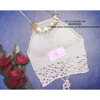 Bikini Crochet Len Móc 2018
