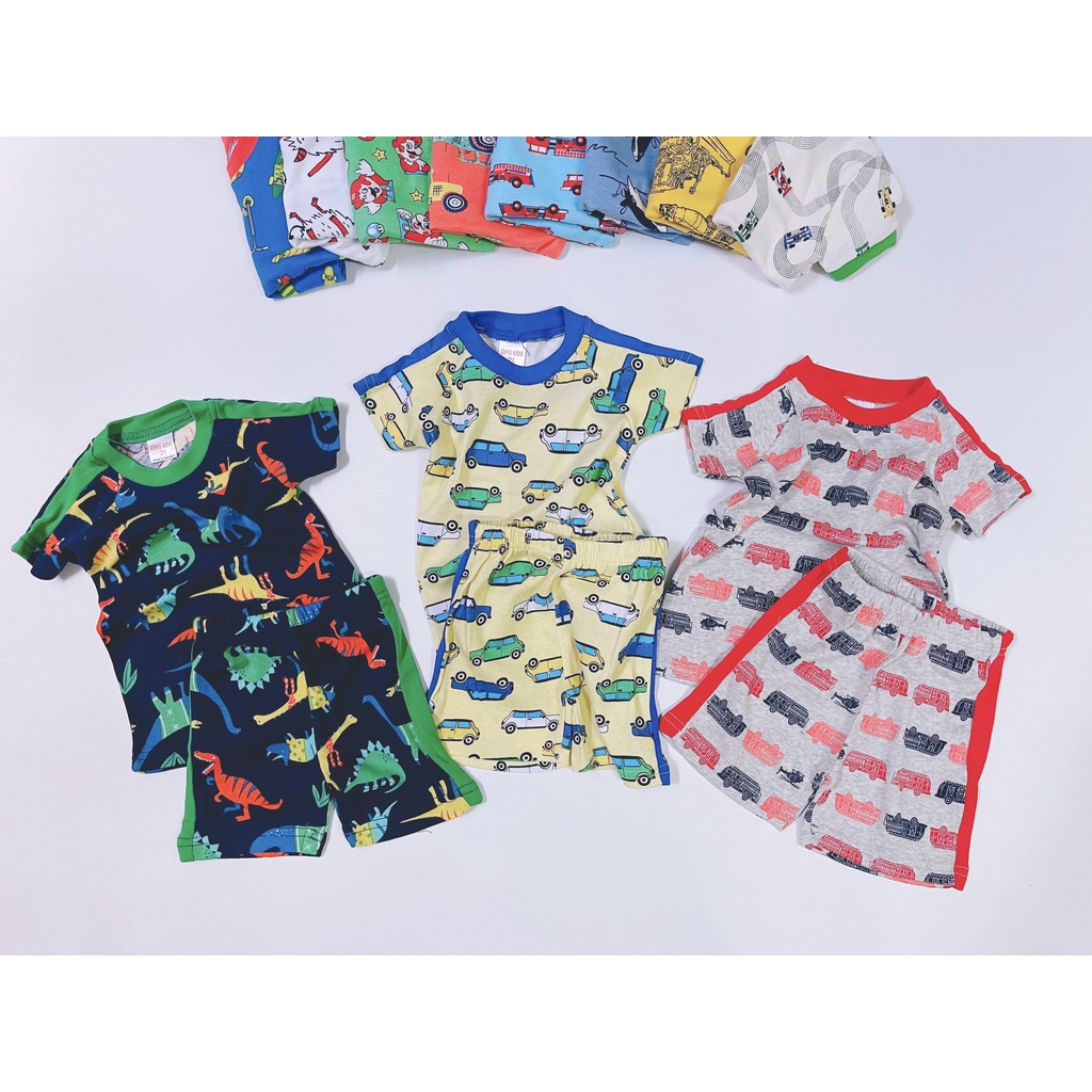 (7-21kg)Set bozip bé trai hàng xuất xịn Gym's kids bảng màu đẹp 2(ảnh thật)