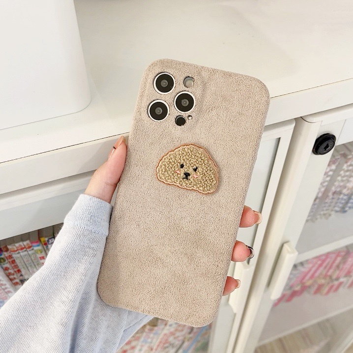 Ốp Điện Thoại Silicon Tpu Mềm Thêu Hình Cho iPhone 14 13 12 11 Pro XS Max XR