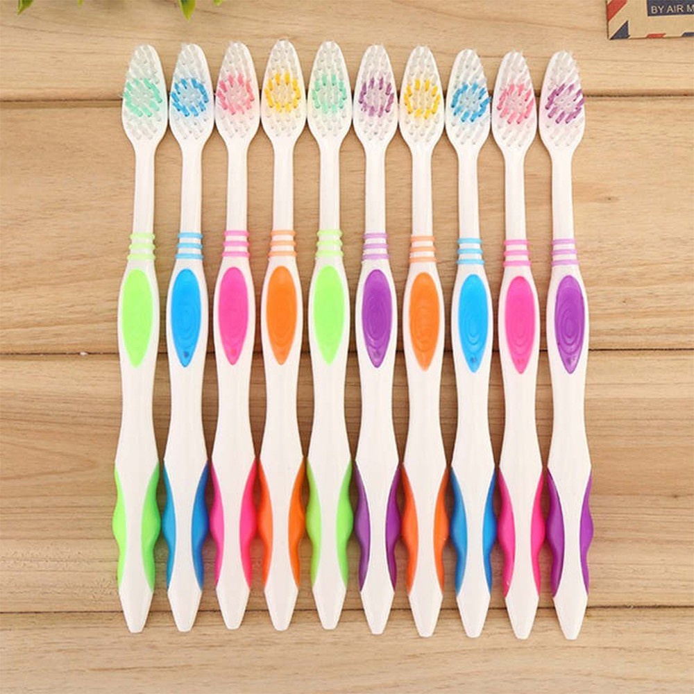 Set 10 Bàn Chải Giá Rẻ Nhà Nghỉ , Khách Sạn (Giao Mẫu Ngẫu Nhiên)