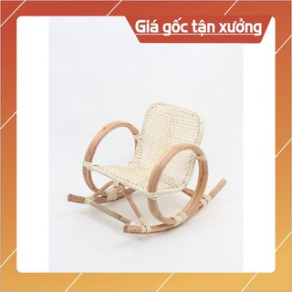 [Giá Sập Sàn] ghế mây bập bênh dành cho bé