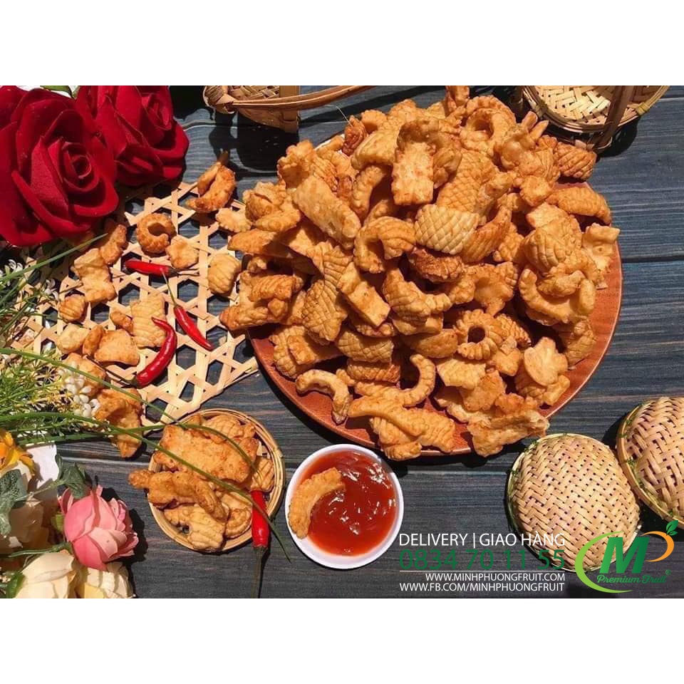 SNACK MỰC THÁI LAN - TÚI 220G