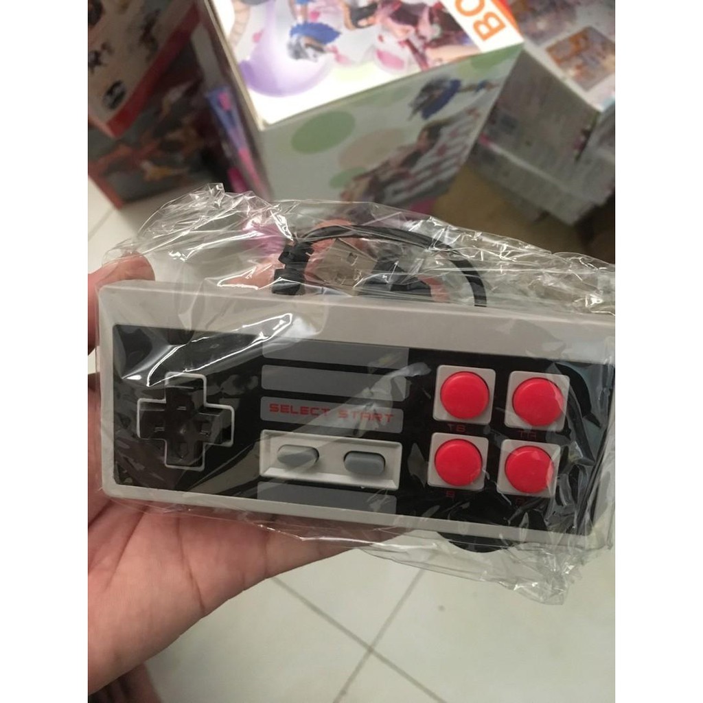 Tay game USB có dây Điều Khiển Tay Cầm Chơi Game PC/USB/NES Máy Tính Video Game Tay Cầm Retro USB NES