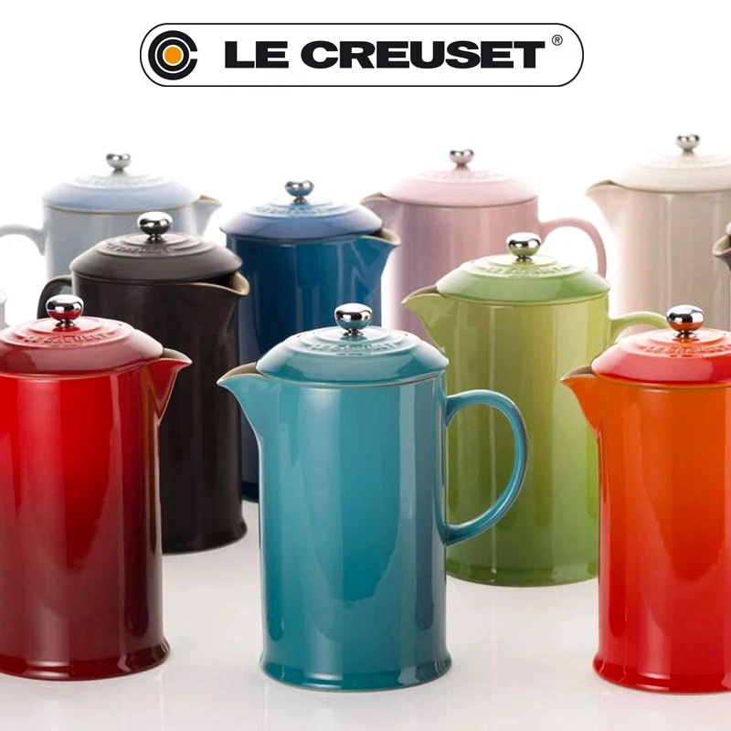 Bình pha cafe LeCreuset Kaffee-Bereiter 80ML màu cam, đỏ, hồng