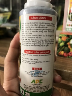 Phân bón lá sinh học - TIN BOR APC 100ml