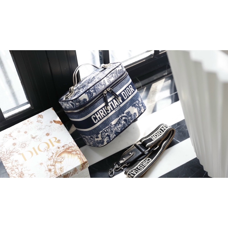 Túi Dior Vanity Blue Sp