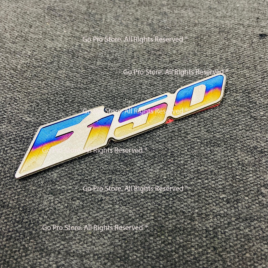 01 Tem Titan &quot;Chữ 150i/F150&quot; Size Nhỏ Gắng Xe Máy G1097