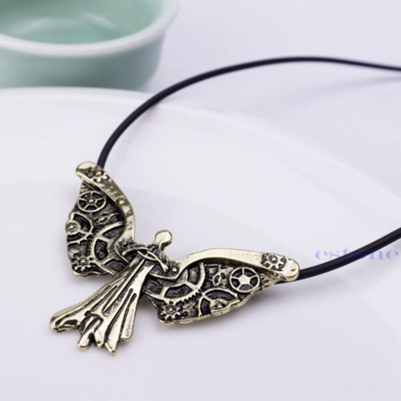 king The Mortal Instruments City of Bones Tessa's Clockwork Angel Pendant Necklace