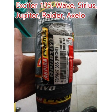 VỎ ASPIRA INDO 80/90-17 Aspira Indo trước Wave, Sirius,Future,