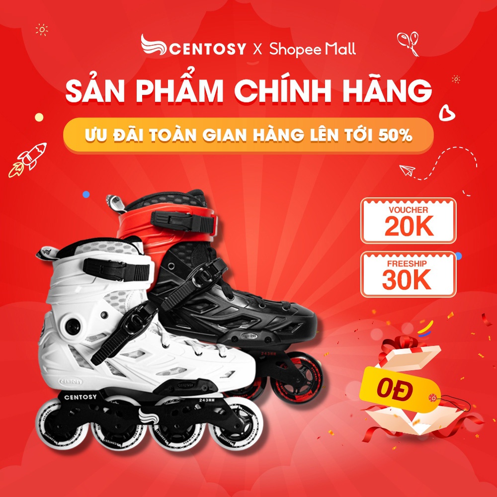 Giày Patin Người Lớn Cao Cấp - Centosy Winning Pro - Form Chắc Chắn, Bánh Chất Lượng