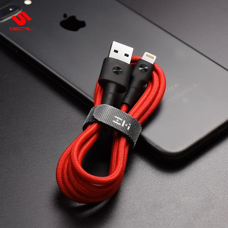 Cáp sạc Lightning ZMI dây bện, bọc Kevlar siêu bền dùng cho iPad, iPhone, iPod