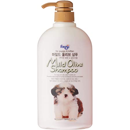 Sữa tắm cho chó mèo con chiết xuất Olive - FORCANS Hàn Quốc 750ML