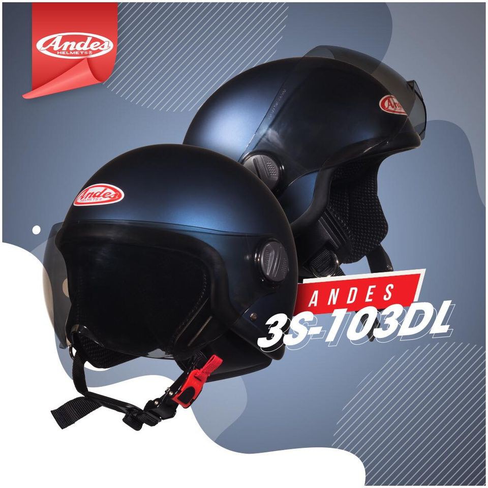 Mũ bảo hiểm 3/4 Andes CHÍNH HÃNG