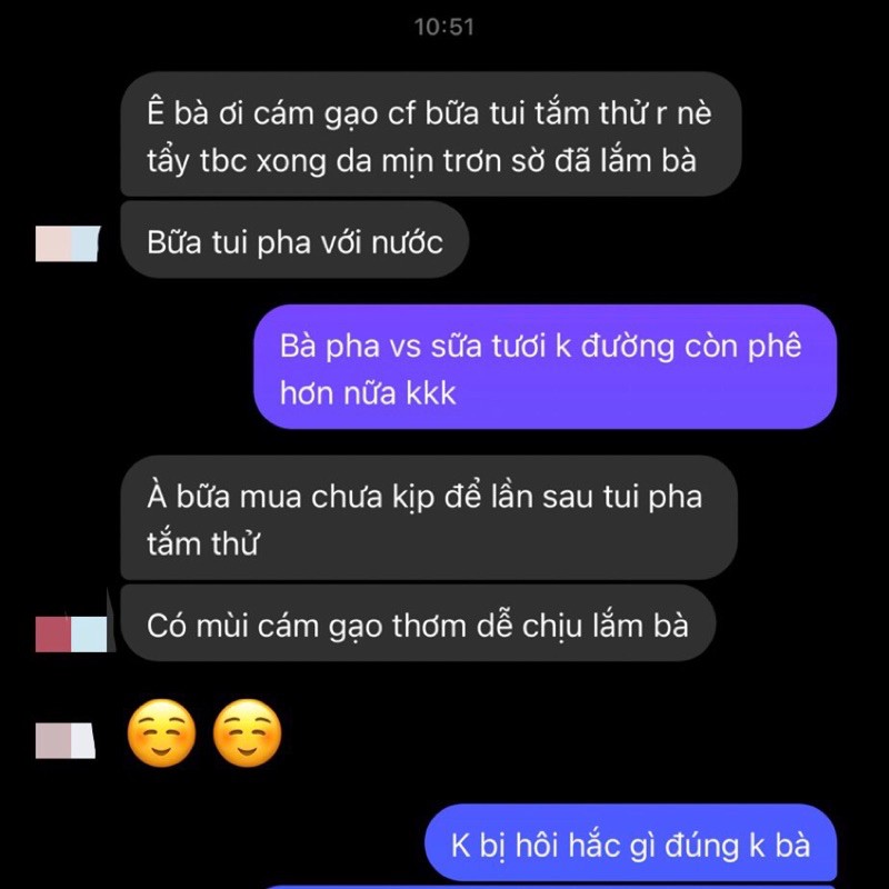 CÁM GẠO CÀ PHÊ HANDMADE - 100% THIÊN NHIÊN