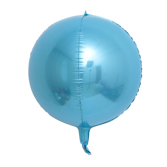 Bong Bóng Lõi Nhôm Hình Tròn 4D 22inch Dùng Trang Trí