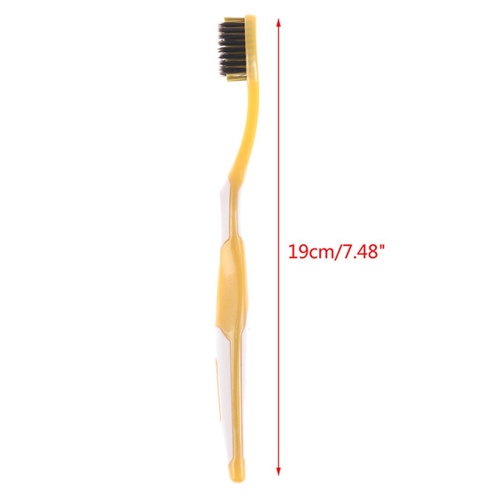 [Hàng mới về] Bàn chải đánh răng hình chữ U bằng nhựa PP mềm nhiều màu bắt mắt cho nữ