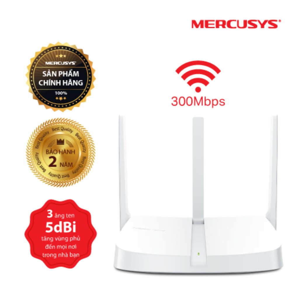 Bộ phát wifi MERCUSYS 3 râu MW305R - CHÍNH HÃNG