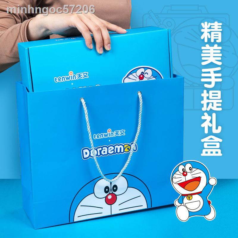 Doraemon Bộ dụng cụ Văn phòng phẩm làm quà tặng cho các bé học sinh tiểu học : Tẩy bút chì +Máy mài bút chì +Máy hút b