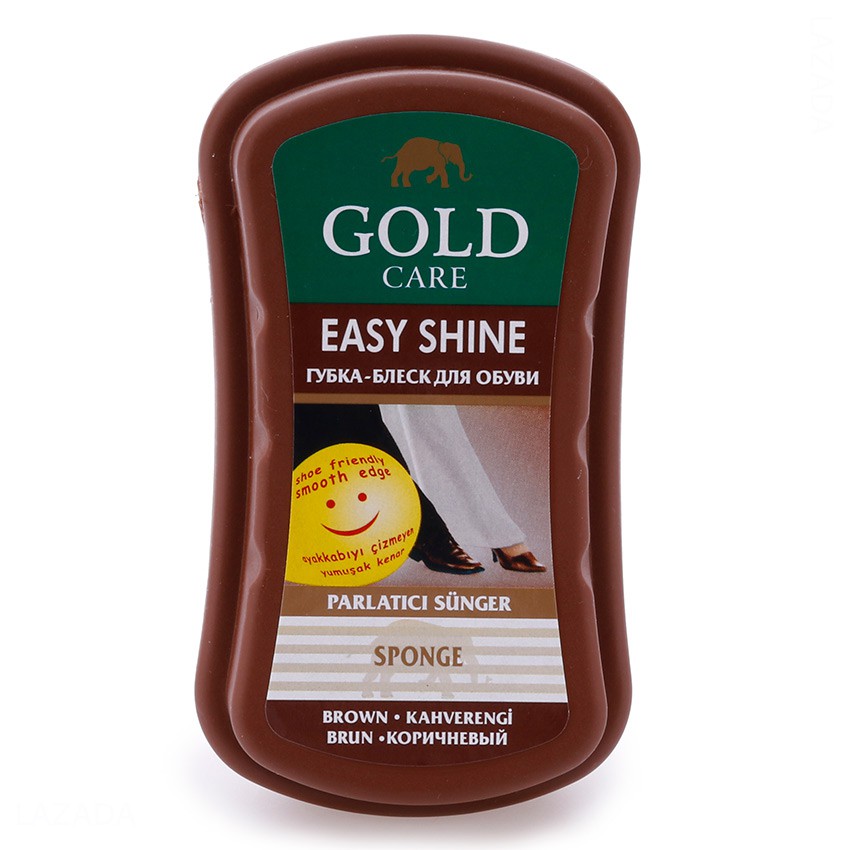 Combo Xi Mút Đánh Bóng Giày, Da GoldCare GC4001 Màu Đen và Nâu