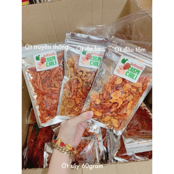 Snack ớt khô tẩm vị thái lan hot hot | BigBuy360 - bigbuy360.vn