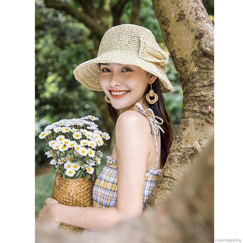Nón tai bèo phối nơ thời trang xinh xắn dành cho nữ
