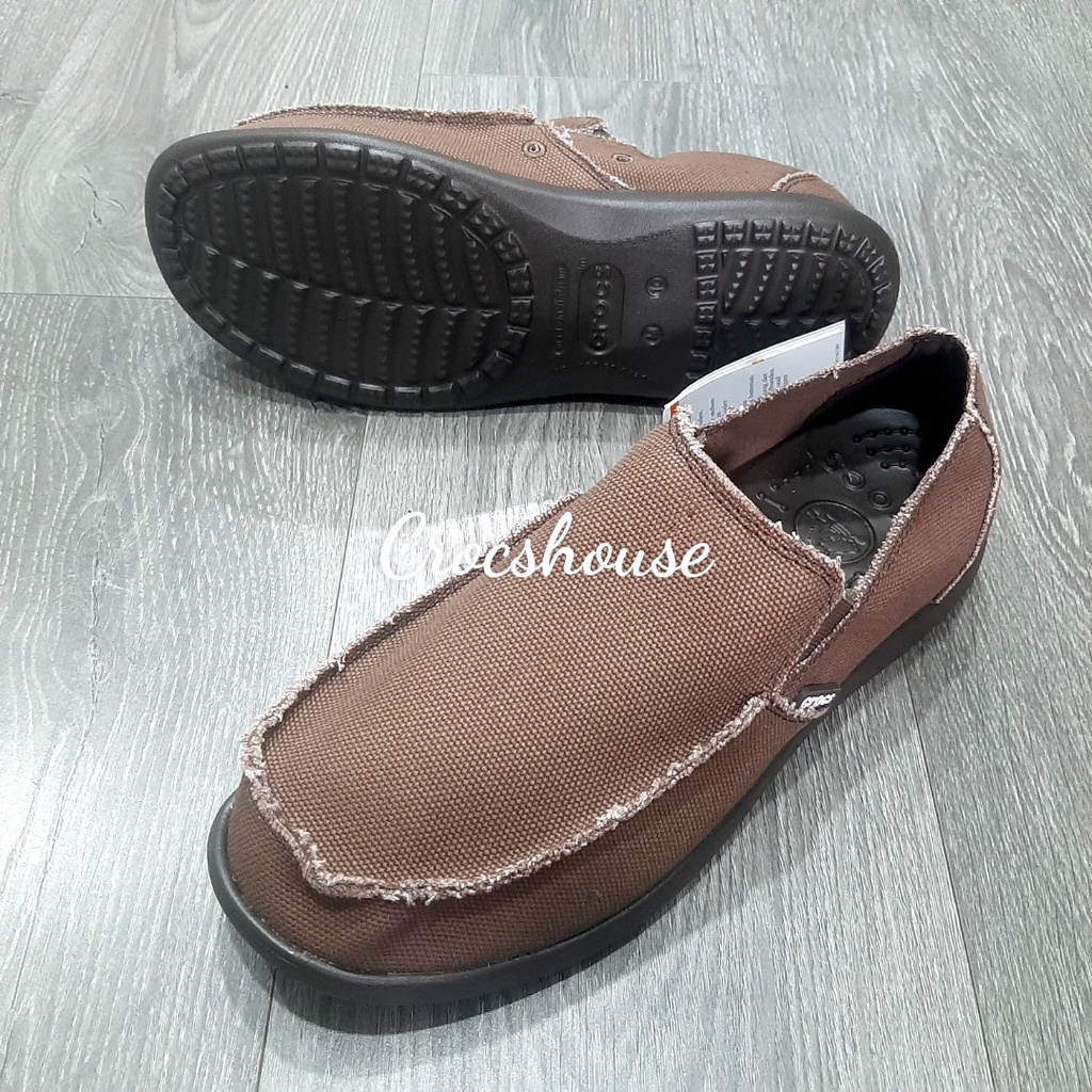 (Chính hãng) Giày lười nam crocs walu santa cruz chính hãng nhiều màu, giày crocs nam vải - Crocs house