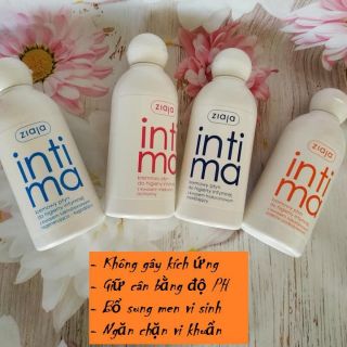 Intima Ziaja Ba Lan - Dung dịch vệ sinh dạng sữa (200ml)