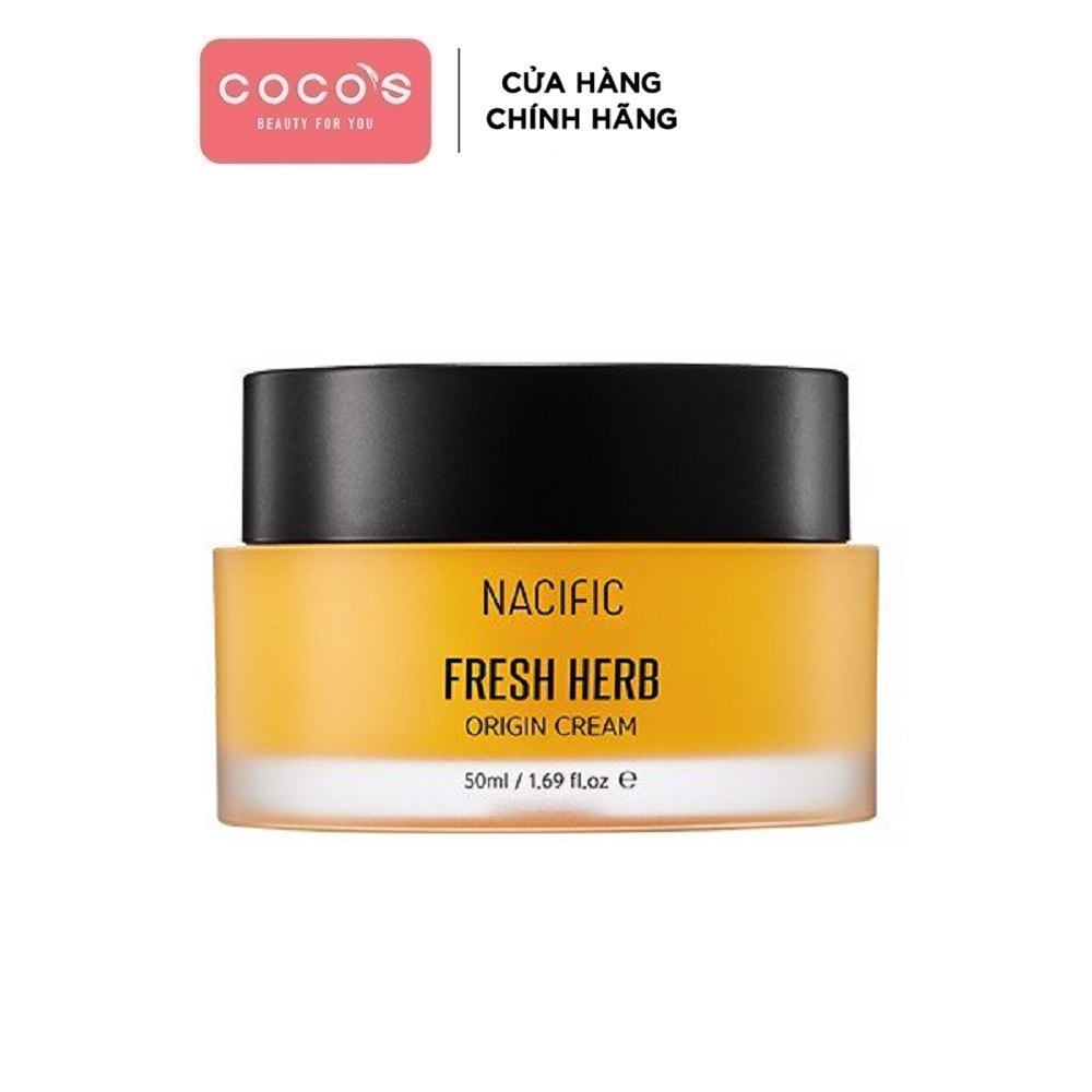 Kem Dưỡng Trắng, Làm Dịu Da NACIFIC Fresh Herb Origin Cream 50ml