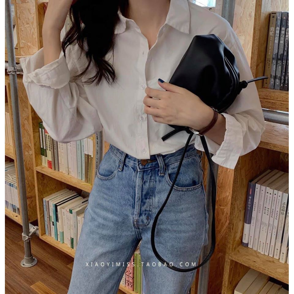 TÚI BÁNH BAO DA MỀM HOT HIT MÀU ĐEN