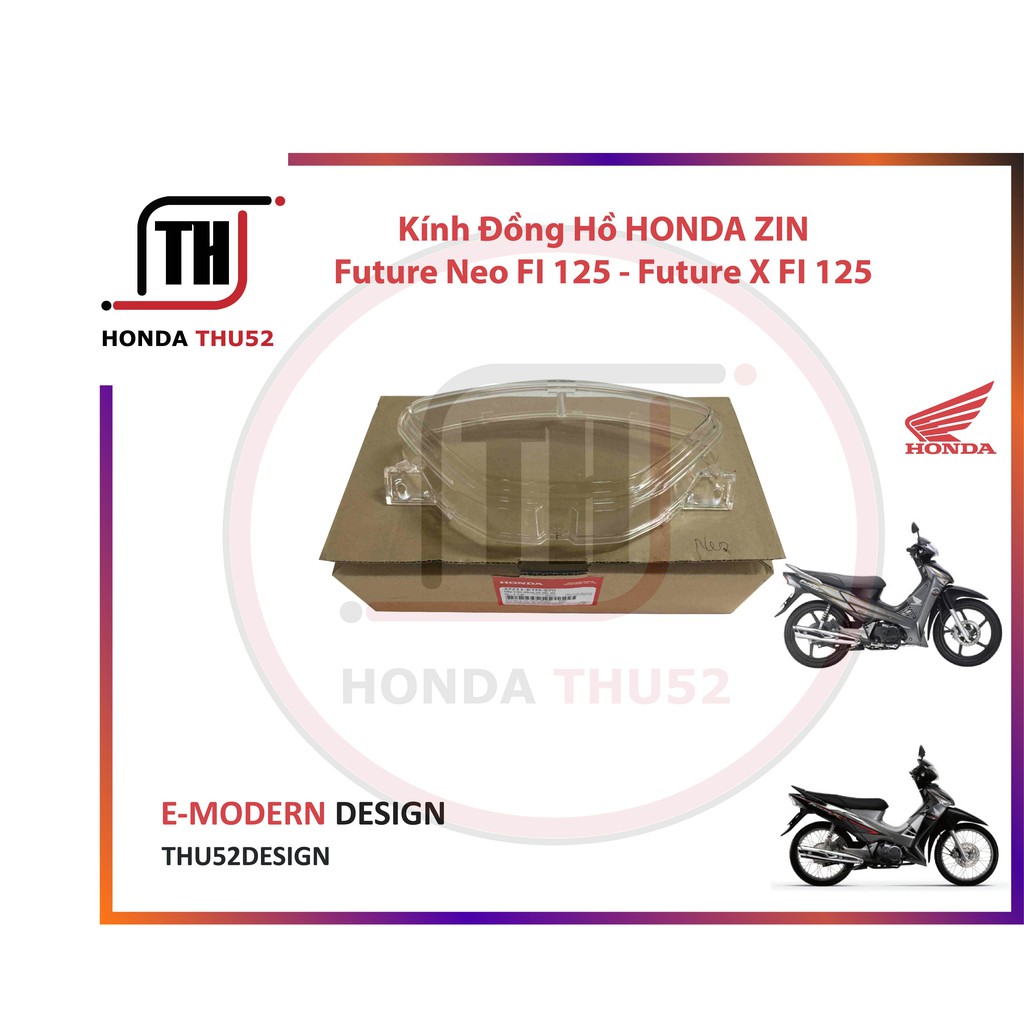Kính Nắp Trên Đồng Hồ Tốc Độ Xe Future Neo FI - Future X 125 Cc Honda Zin