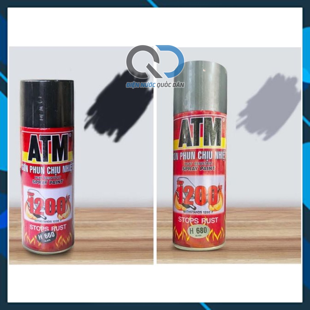 [GIÁ RẺ QUỐC DÂN] SƠN XỊT CHỊU NHIỆT ĐỘ CAO ATM VÀ BOSNY